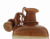 Lote 1004 - YE MONKS DE LUXE - Garrafa de Whisky, Decanter em cerâmica, De Luxe Scots Whisky, Edimburgh (750ml – 43%vol). Nota: garrafa idêntica à venda em site da especialidade por € 499,95. Em caixa de cartão original, rótulos ligeiramente danificados. - 4