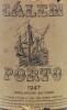 Lote 1020 - Garrafa de Vinho do Porto Cálem, Colheita de 1947, Envelhecido em casco, (750ml aprox). Nota: garrafa semelhante da Colheita de 1950 à venda em site da expecialidade por € 259. Rótulos ligeiramente danificados. Consultar http://www.garrafeiran - 3