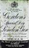 Lote 1024 - GIN GORDON´S SPECIAL DRY - Garrafa de Gin, London Gin, (750ml – 40%vol). Nota: garrafa idêntica à venda por € 142,96. Perda adequada ao periodo de engarrafamento. Consultar https://www.masterofmalt.com/gin/gordons/gordons-special-dry-london-g - 3