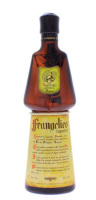 Lote 1032 - FRANGELICO - Garrafa de Licor, Frangelico, Barbero, Itália. (700ml – 24%vol). Nota: garrafa idêntica à venda por € 33,06 (R$ 119,90) conversão ao dia. Com caixa de metal sem tampa. Consultar http://www.casadabebida.com.br/licor/licor-frangeli