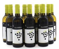 Lote 1062 - ALANDRA – 12 Garrafas de Vinho Branco, Alandra, Região do Alentejo, Herdade Esporão, (375ml – 12,5%vol)