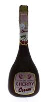 Lote 1119 - LICOR CHERRY – Garrafa de Licor de Ginja, Cherry, Cream, Capuchos, Alcobaça, (750ml-17%vol)