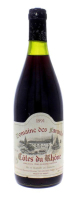 Lote 1264 - DOMAINE DES FAVARDS - Garrafa de Vinho Tinto, Domaine des Favards, Colheita 1991, Appellation Côtes du Rhône Contrôlée, Barbaud J. Paul , França, (750ml – 12,5%vol). Nota: rótulos ligeiramente danificados