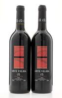 Lote 1268 - ARTE VELHA 2003 – 2 Garrafas de Vinho Tinto, Colheita 2003, Herdade do Monte Novo, Vidigueira / Alentejo, (750ml – 13%vol)