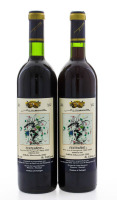 Lote 1277 - MARGARIDE`S RIBATEJO – 2 Garrafas de Vinho Tinto, Colheita Seleccionada 2000, (750ml – 12,4%vol). Nota: este vinho, comemorativo do centenário de Dom Luis de Margaride (1902 – 2002) foi elaborado a partir das Castas Trincadeira, Castelão e Cab