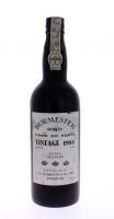 Lote 1278 - PORTO BURMESTER . Garrafa de Vinho do Porto, Burmester, Vintage, Colheita 1984, Engarrafado em 1986, Retinto Doce, Extra Selected, (750ml - 20%vol). Nota: garrafa idêntica foi vendida por € 46. Consultar http://oportunityleiloes.auctionserver