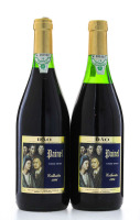 Lote 1426 - CAVES DO FREIXO PAINEL DÃO – 2 Garrafas de Vinho Tinto, Colheita 1996, Dão – Doc, Caves Império, (750ml – 12%vol)