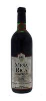 Lote 1650 - MESA RICA - Garrafa de Vinho Tinto, Mesa Rica, Colheita 1978, Região Palmela, Soc. Vinícola de Palmela, (750ml - 12%vol). Nota: ligeira perda