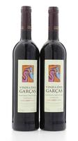 Lote 1689 - VINHA DAS GARÇAS CASTELÃO – 2 Garrafas de Vinho Tinto, Colheita 2005. Vinho Regional Terras do Sado, (750ml – 13%vol)