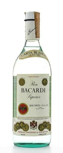 Lote 1753 - RON BACARDI SUPERIOR - Garrafa de Ron, Carta Branca, Light – Dry, Espanha, (1000ml – 40%vol)