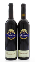 Lote 1810 - DOM HERMANO CLÁSSICO 2001 – 2 Garrafas de Vinho Tinto, Doc, Ribatejo, Castas Castelão, Trincadeira e Cabernet Sauvignon, Casa Agrícola Herdeiros de D. Luis de Margaride,(750ml – 12,5%vol)