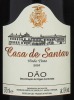 Lote 1817 - DÃO CASA DE SANTAR – 4 Garrafas de Vinho Tinto, Colheita 2001, Castas Touriga Nacional, Alfrocheiro Preto e Tinta Roriz,(375ml – 13%vol) - 3