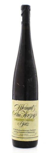 Lote 1823 - WEINGUT AM HERZOG – Garrafa de Vinho Branco, Neustadt / Haardt, Pfalz; 1993 Ruppertsberger Nubbien, (1500ml – 10,5%vol)