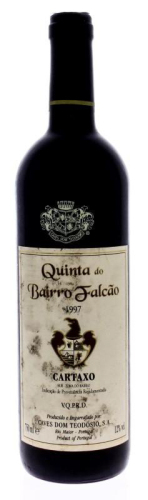 Lote 1845 - QUINTA DO BAIRRO FALCÃO - Garrafa de Vinho Tinto, Quinta do Bairro Falcão, Colheita 1997, Cartaxo, Casta: Periquita, Sub-Zona do Bairro, VQPRD, Caves Dom Teodósio, (750ml-12%vol)