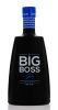 Lote 1855 - GIN BIG BOSS - Garrafa de Gin, Dry Gin Premium, Neto Costa, (700ml - 40%vol). Nota: à venda em site da especialidade € 25,95. Consultar http://www.garrafeiranacional.com/gin-big-boss-pink.html