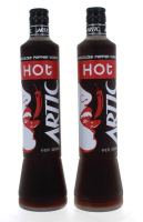 Lote 1878 - VODKA ARTIC HOT – 2 Garrafas de Vodka, Chocolate Pepper Vodka, (750ml – 25%vol)