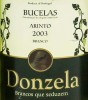 Lote 1888 - BUCELAS DONZELA – 3 Garrafas de Vinho Branco, Arinto 2003, Doc, (750ml – 12,5%vol) - 3