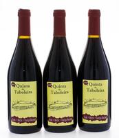 Lote 1899 - QUINTA DA TABOLEIRA 2008 – 3 Garrafas de Vinho Tinto, Colheita 2008, Castas Syrah, Merlot e Touriga Nacional, (750ml – 13%vol)