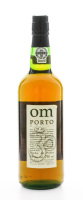 Lote 1928 - OM PORTO WHITE – Garrafa de Vinho do Porto Branco, Manuel Poças Júnior Vinhos S.A. (750ml – 19%vol)