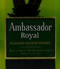 Lote 1991 - WHISKY AMBASSADOR - Garrafa de Whisky, Ambassador, Royal, Blended Scotch, 12 Anos, (750ml – 43%vol). Nota: garrafa idêntica à venda por € 89. Consultar http://www.custojusto.pt/leiria/coleccoes/garrafa-antiga-whisky-ambassador-royal-9690603 - 4