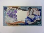 Lote 1820011 - Nota de Mil Escudos, Banco de Portugal, Ch.10 Maria II, datada de 1967, Belo