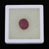 Lote 6162 - RUBI, 9.79 CT – Gema natural de elevada qualidade, vermelho sangue com 9.79 ct, medidas 14.11 x 12.31 x 5.60 mm, em talhe oval. Valor estimado de retalho € 7.841 ($ 8.811) presente no certificado. Com certificado emitido pela GLA Nº 061713-CD- - 3