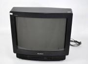 Lote 1870369 - TV Sony Trinitron, cor preto, ecrã 53 cm, usada, não foi testada