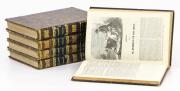 Lote 1013 - LIVRO “LA SANTA BIBLIA TRADUCIDA AL ESPAÑOL DE VULGATA LATINA” - Felipe Scio. Ed. Gaspar Y Roig. 1852-54. 5 Volumes. Livros muito ilustrados com gravuras. 579 + 614 + 583 + 676 + 716 págs. Bonitas encadernações em inteira de pele sintética com dourados nas lombadas. Exemplar em muito bom estado de conservação. Volumes semelhantes à venda por 950 € http://www.milanuncios.com/antiguedades-de-coleccion/la-santa-biblia-felipe-scio-1852-1854-127727791.htm