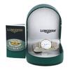 Lote 6058 - LONGINES, RELÓGIO DE PULSO - Modelo La Grand Classique com caixa extra plana em plaqué de ouro com de 31mm e bracelete em aço e plaqué de ouro. Relógio similar à venda por € 1.246. Mostrador de fundo branco com numeração árabe. Movimento quart - 4