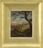 Lote 6147 - ANTÓNIO CARNEIRO (1872-1930) - Pintura a óleo sobre madeira, assinada, motivo “Paisagem com Animais”, com 26x22 cm (moldura dourada com 47x42,5 cm). Obra deste autor foi vendida por € 25.000 numa leiloeira em Lisboa. Nota: Pintor, professor da