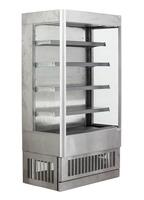 Lote 6199 - EXPOSITOR REFRIGERADOR SIRIUS – Expositor Mod: M PSI Inox 1037 FV, 230 V / 60 Hz 960 W, Iluminação 1 x 30w, 4 Prateleiras Inox, Laterais em vidro, Dim: 193x103x65 cm. Nota: expositor idêntico à venda por € 1.912. Sinais de uso. Consultar https