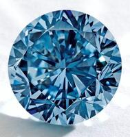 Lote 6169 - DIAMANTE FANCY BLUE 0.61 CT - Talhe brilhante redondo com o peso de 0.61 ct. Cor Fancy Intense Blue e pureza VS2, medidas 5,25 x 5,23 x 3.52 mm. Com certificado da GIL (Gemological International Laboratory) Nº DIA 201604221145 de 22 de Abril d