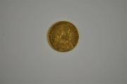 Lote 1950156 - Moeda de ouro de 20 Francs Louis XVIII de 1814, em estado MBC+, com 6,45gr
