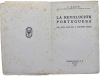 Lote 1002 - LIVROS "LA REVOLUCIÓN PORTUGUESA" - 2 vols. Por Jesús Pabón. Livro idêntico à venda por € 125. Editora: Espasa - Calpe, 1941. Dim: 22,5x15,5 cm. Livros de capa de brochura. Nota: sinais de manuseamento, defeitos e manchas conforme fotos. Consu - 2