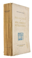 Lote 1094 - LIVRO "RELAÇÕES DE MOÇAMBIQUE SETECENTISTA" - Por António Alberto de Andrade. Livro idêntico à venda por € 85. Editora: Agência Geral do Ultramar, 1955. Dim: 23x16 cm. Livro de capa de brochura. Nota: sinais de manuseamento e manchas conforme 