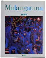 Lote 1221 - LIVRO "MALANGATANA VALENTE NGWENYA" - Por Júlio Navarro. Editora: Malangatana e Editorial Caminho, 1998. Dim: 30,5x24,5 cm. Livro de capa dura com sobrecapa. Nota: sinais de manuseamento conforme fotos