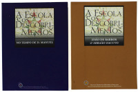 Lote 1227 - CONJUNTO DE LIVROS - Conjunto composto por 2 livros da editora: Grupo de Trabalho do Ministério da Educação, 1998. "A Escola e os Descobrimentos - João de Barros & Abraão Zacuto" e "A Escola e os Descobrimentos - No tempo de D. Manuel", por A