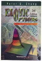 Lote 1367 - LIVRO “EXOTIC OPTIONS A GUIDE TO SECOND GENERATION OPTIONS” - Em língua inglesa. Por Peter G. Zhang. Editado por Word Scientific Publisging, 2001. Dim: 25x17 cm. Livro de capa de brochura. Nota: em bom estado