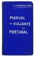 Lote 1552 - LIVRO “MANUAL DO VIAJANTE EM PORTUGAL” - Por L. de Mendonça e Costa. 1907. Editado por Typographia da Gazeta dos Caminhos de Ferro. Lisboa. Dim: 18x10 cm. Muito invulgar e procurado. Nota: sinais de manuseamento,exemplar em bom estado de con