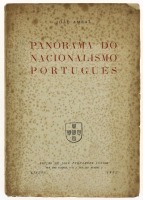 Lote 1581 - LIVRO "PANORAMA DO NACIONALISMO PORTUGUÊS" - Por João Ameal. Editora: Edição de José Fernandes Júnior, 1932. Dim: 24,5x16,5 cm. Livro de capa de brochura. Nota: manchas de humidade e sinais de manuseamento conforme fotos