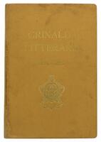 Lote 1626 - LIVRO “GRINALDA LITTERARIA “- Por Joaquim M. Cardeal Rocha. Revista A. 1, n. 1 (1 Out. 1873) -a. 2, n. 54 (20 Mar. 1875). Setúbal : Typographia Setubalense, 1873-1875. Completo (Falta apenas n nº10 12 e 13). Encadernação belíssima editorial em