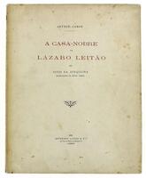 Lote 1671 - LIVRO "A CASA-NOBRE DE LÁZARO LEITÃO NO SÍTIO DA JUNQUEIRA (EXTRA-MUROS DA ANTIGA LISBOA)" - Por Arthur Lamas. Livro idêntico à venda por € 60. Editora: Imprensa Lucas, 1925. Dim: 28x22,5 cm. Livro de capa de brochura. Nota: sinais de manuseam