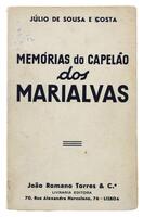 Lote 1742 - LIVRO “MEMÓRIAS DO CAPELÃO DOS MARIALVAS” - Por João de Sousa e Costa. Editado por João Romano Torres & C.ª, 1940. Dim: 20x12 cm. Livro de capa de brochura. Nota: sinais de manuseamento, com defeitos