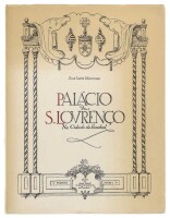 Lote 1865 - LIVRO “PALÁCIO DE S. LOURENÇO NA CIDADE DO FUNCHAL” - Por José Leite Monteiro. Editora: Junta Geral do Distrito Autónomo do Funchal 1950. Dim: 22x17 cm. Livro de capa de brochura. Nota: sinais do tempo