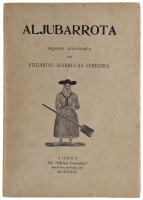 Lote 1927 - LIVRO "ALJUBARROTA - PEQUENA MONOGRAFIA" - Por Eduardo Marrecas Ferreira. Editora: "Oficinas Fernandes", Lisboa, 1931. Dim: 23,5x16,5 cm. Livro de capa de brochura. Nota: sinais de manuseamento conforme fotos