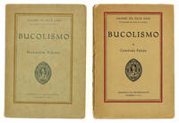 Lote 1941 - LIVROS "BUCOLISMO" - 2 vols. "I. Bernardim Ribeiro" e "II. Cristóvão Falcão", por Manuel da Silva Gaio. Editora: Imprensa da Universidade de Coimbra, 1932 e 1933. Dim: 21x15 cm. Livros de capa de brochura. Nota: sinais de manuseamento conforme