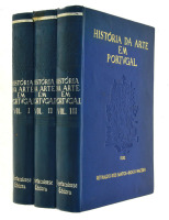 Lote 1977 - LIVROS "A ARTE POPULAR EM PORTUGAL" - Ilhas Adjacentes e Ultramar. Direcção de Fernando de Castro Pires de Lima. Ediorial Verbo. Três volumes (completo). Dim: 30,5x24,5 cm. Edição luxuosa feita sob orientação gráfica do Arquitecto Fernando Lan