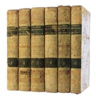 Lote 1999 - COLEÇÃO "GUERRES DES VENDÉENS ET DES CHOUANS CONTRE LA RÉPUBLIQUE FRANÇAISE, OU ANNALES DES DÉPARTEMENS DE L'OUEST PENDANT CES GUERRES" - 6 vols. Em Língua Francesa. Livros idênticos à venda por € 900. Par un officieur superieur des armées de 