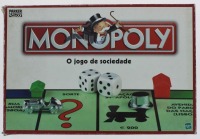 Lote 16 - JOGO TABULEIRO "MONOPOLY" - da HASBRO para crianças com mais de 8 anos e para adultos (completo), em muito bom estado, quer o tabuleiro quer as notas e as propriedades. Inclui as regras em português.