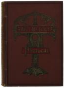 Lote 3993 - LIVRO "ARTE RELIGIOSA EM PORTUGAL" - Por Joaquim de Vasconcellos. Volume I. Os dois volumes encontram-se à venda por € 330. Editora: Emilio Biel & C.ª - Editores, 1914. Dim: 29x21,5 cm. Encadernação em meia pele francesa, com ferros a ouro na lombada. Nota: capa e lombada cansadas. Consultar http://www.livrariaalfarrabista.com/?livro=6449&titulo=ARTE%20RELIGIOSA%20EM%20PORTUGAL